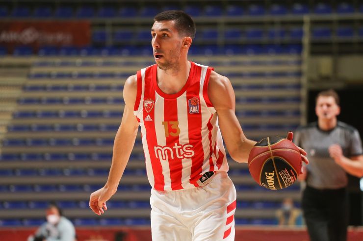 EL: Crvena zvezda mts were defeated by AX Armani Exchange Milan : ABA League