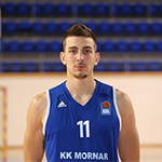 Player Mihailo Radunović
